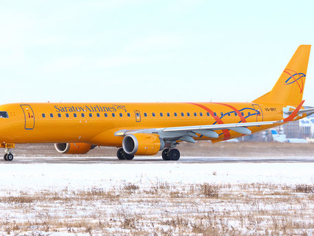 Saratov Airlines adiciona dois novos E195 e expande Programa Pool da Embraer