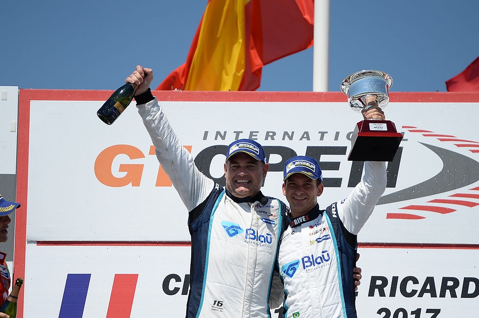 GT Open: Marcelo Hahn e Alan Hellmeister vencem na PRO-AM em Paul Ricard, e garantem pódio na geral.