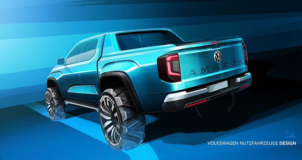 Fotos: Nova Amarok chegará mais comprida e com motor V6-TDi