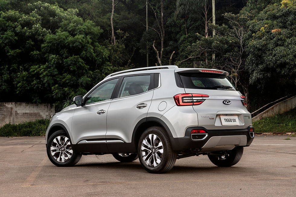 Tiggo 5x chega com atualizações nas concessionárias da Caoa Chery