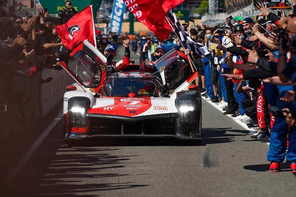 WEC: Com o carro nº7 Toyota consegue a quarta vitória consecutiva em Le Mans 