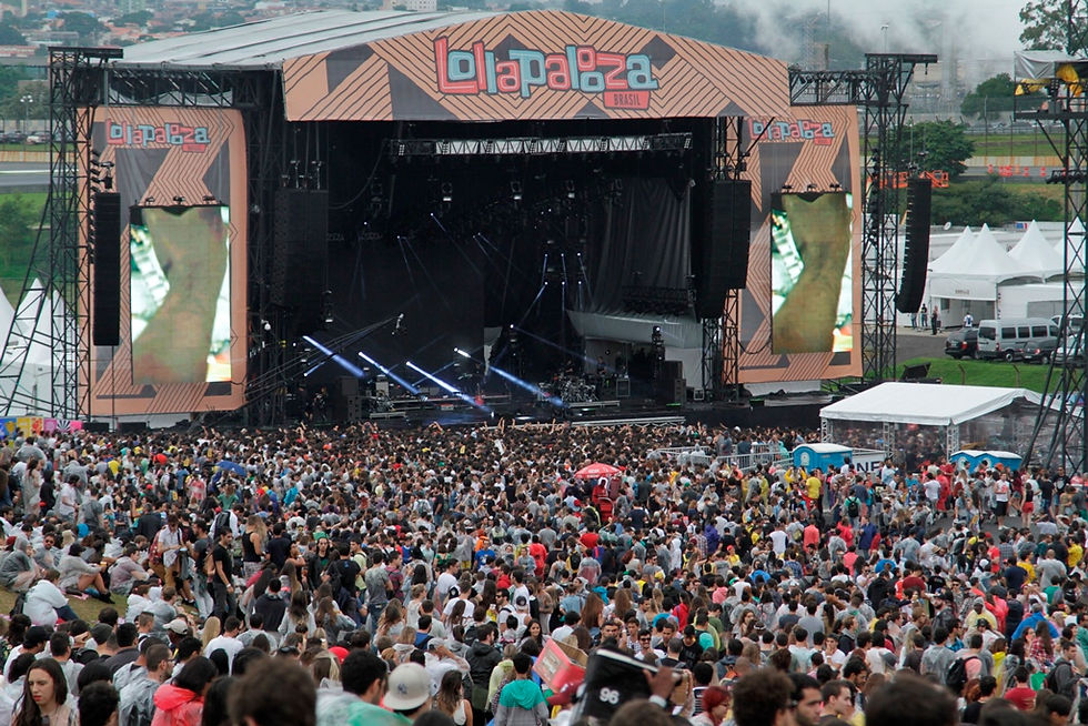 Festival Lollapalooza movimenta cerca de R$ 90 milhões no turismo de São Paulo