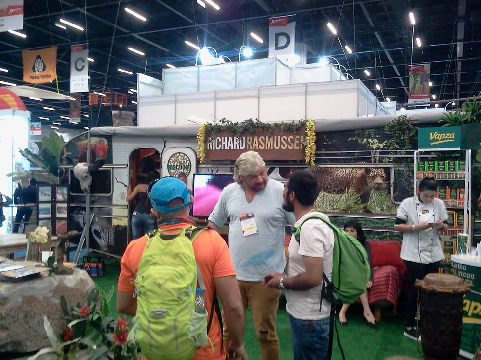 Interação com público e marca o primeiro dia da Adventure Sports Fair