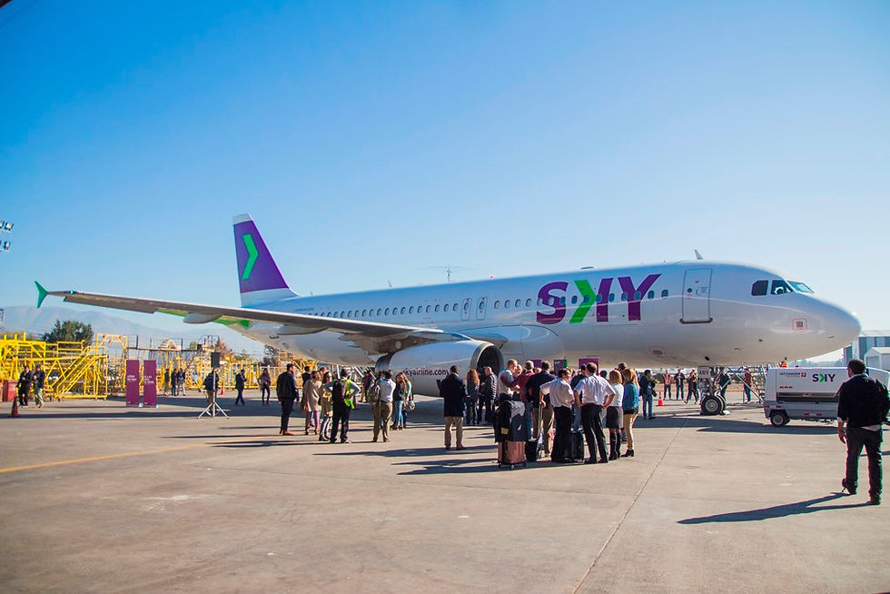 SKY transporta mais de 71 mil passageiros nas rotas brasileiras em quatro meses