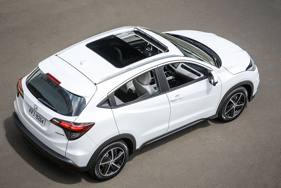 Honda sobe o tom no segmento de SUVs com HR-V de motor turbo com 173 cv e teto panorâmico