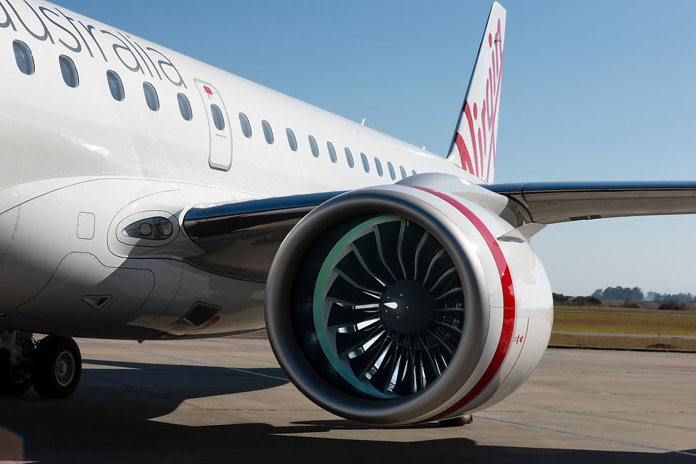 Azorra entrega primeiro Embraer E190-E2 para a Virgin Austrália
