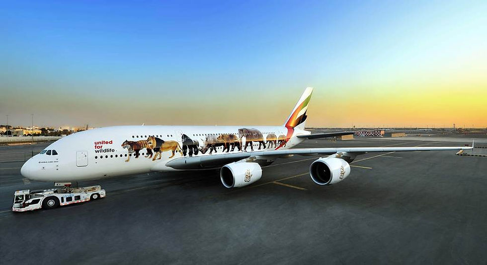 Airbus A380 da Emirates continua a encantar os viajantes após 10 anos de operação