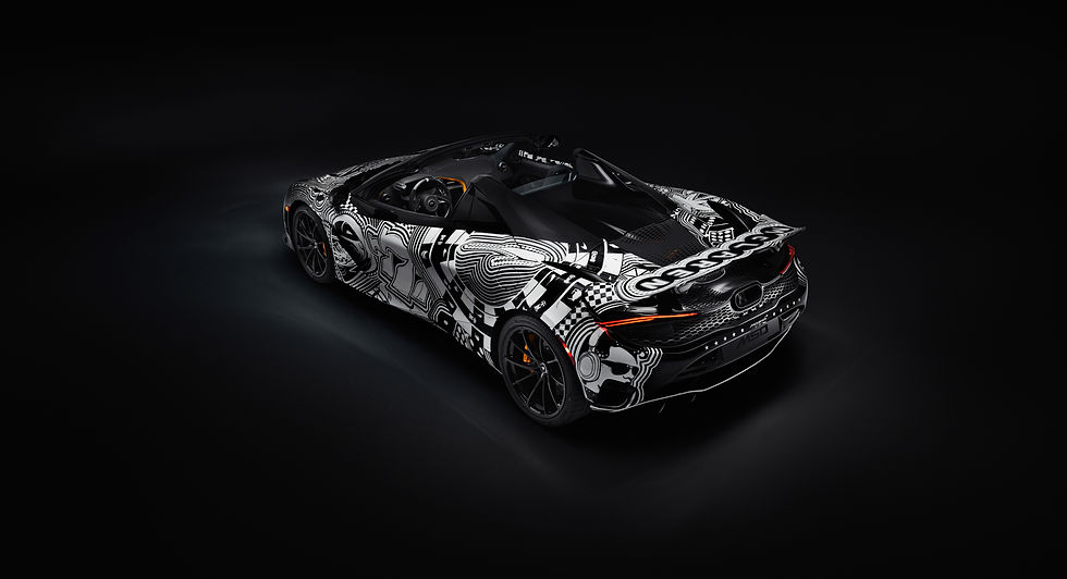 Expressas: McLaren apresenta Project Viva, um 750S único que transforma Las Vegas em linguagem visual