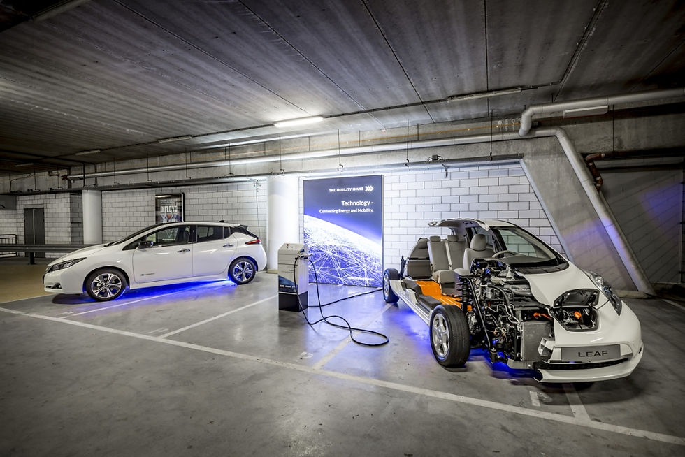 Nissan participa do maior sistema de armazenamento de energia da Europa, inaugurado em estádio na Holanda