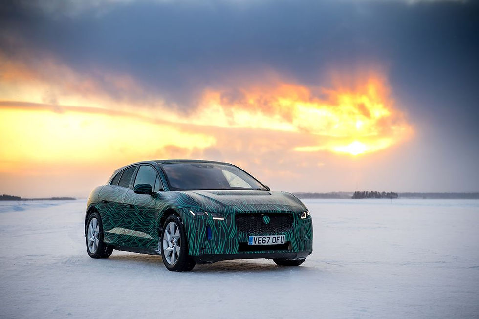 Em teste na Suécia, Jaguar I-Pace recarrega em 45 minutos