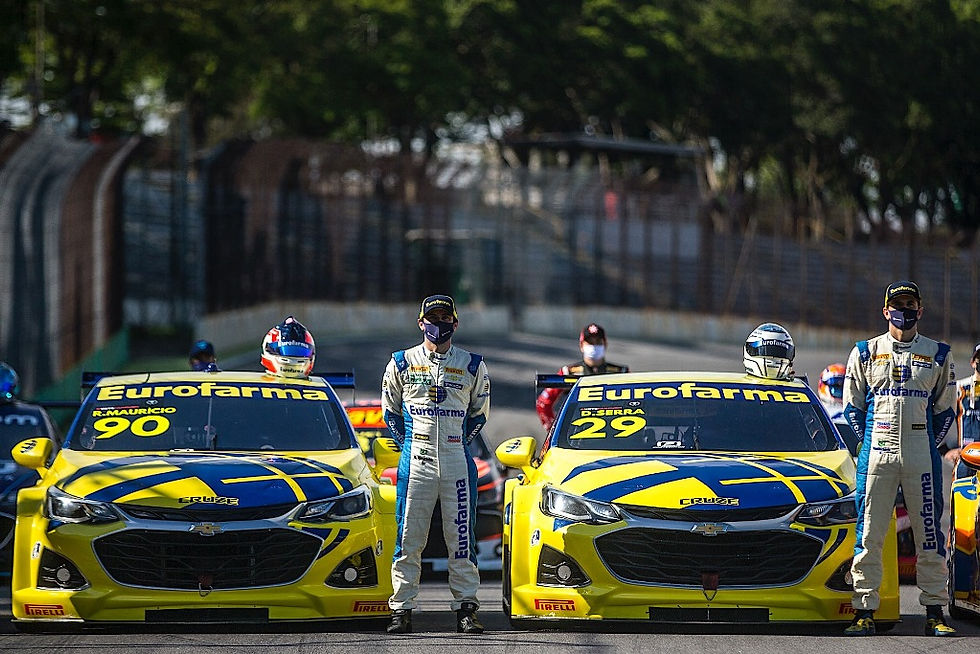 Stock Car: Daniel Serra e Ricardo Mauricio, a dupla de tricampeões da Eurofarma-RC