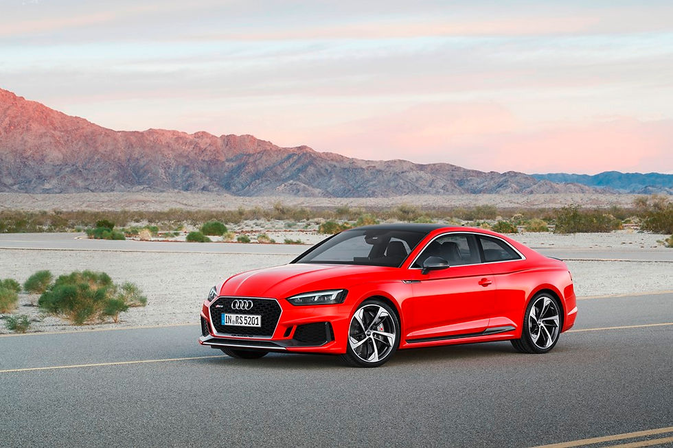 Segunda geração do RS 5 Coupé, chega com motor V6 2.9 TFSI biturbo de 450 cv