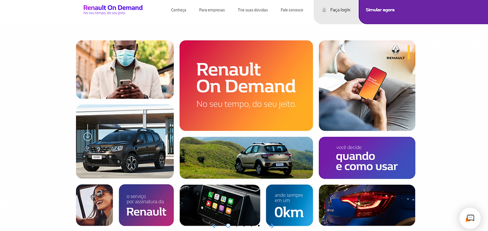 RenaulRenault lança seu serviço de assinatura On Demandt lança seu serviço de assinatura On Demand