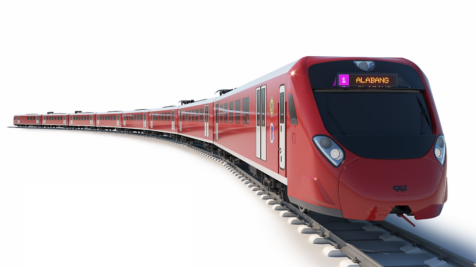 Ferrovia: CAF fornecerá 7 unidades elétricas para as Filipinas