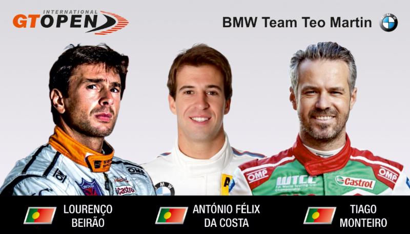 Beirão da Veiga confirmado no GT Open com Félix da Costa e Tiago Monteiro