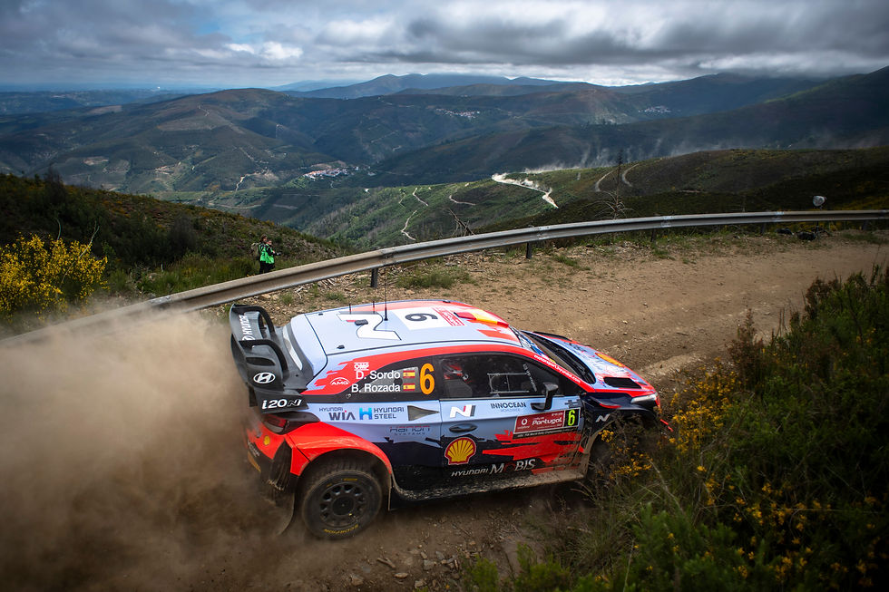 WRC: Tänak lidera primeiro dia de rali em Portugal