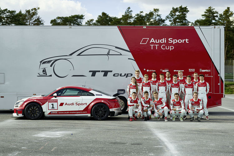 Audi Sport TT Cup com convidados em Hockenheim