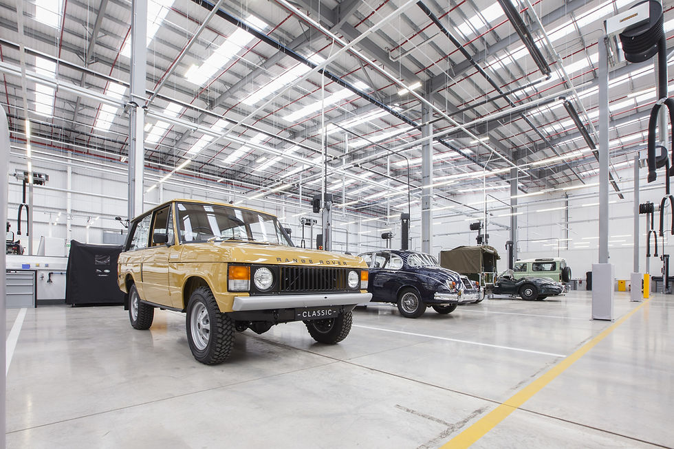 Jaguar Land Rover Classic prepara primeiro centro de vendas e serviços nos Estados Unidos