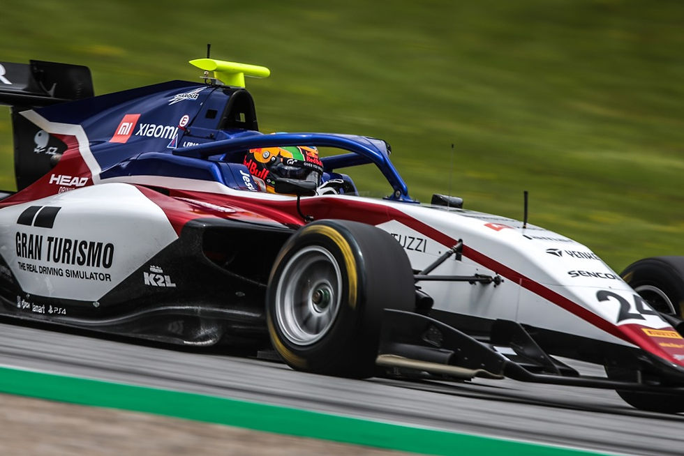 F-3: Largando de último, Igor Fraga é destaque na corrida de sábado na Áustria