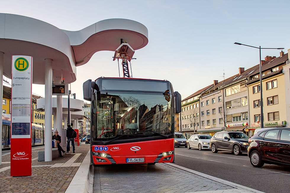 Solaris entrega mais ônibus elétricos para as ruas de Friburgo