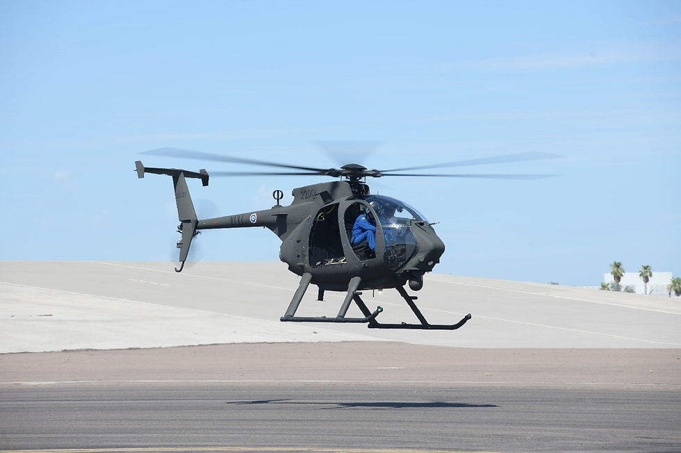 Aviação: Boeing realizou primeiro voo da primeira unidade do helicóptero AH-6 Little Bird para a Tailândia