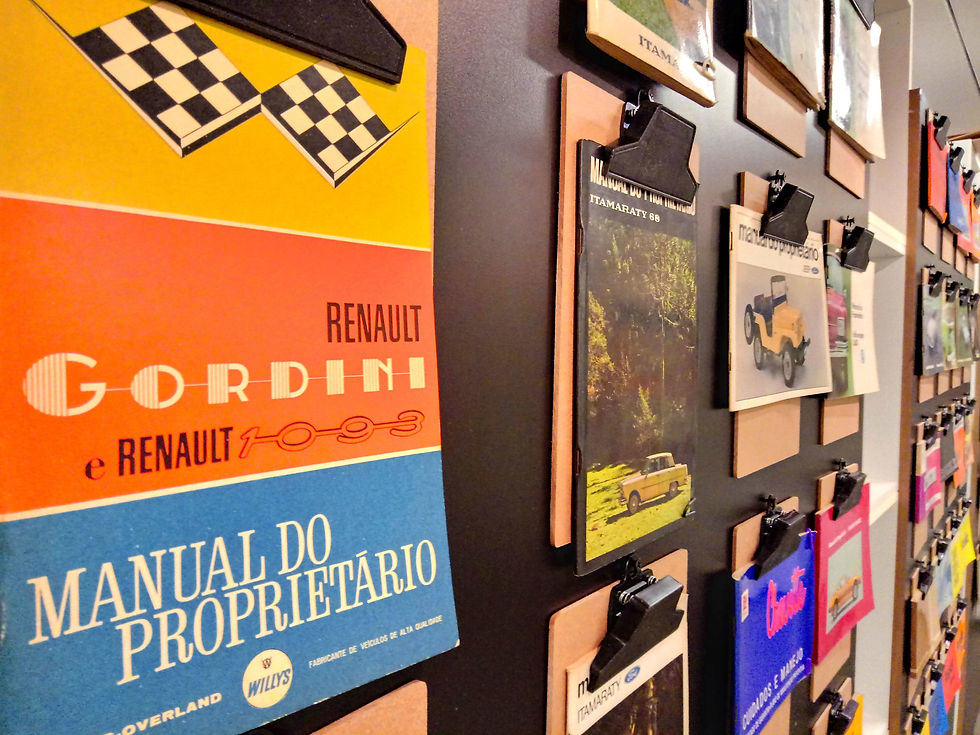 Museu da Imprensa Automotiva promove a exposição de manuais do proprietário: Futura Espécie em Extinção