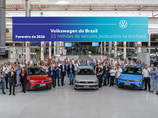 Fábrica Anchieta da Volkswagen atinge 15 milhões de veículos e reforça papel estratégico na indústria brasileira