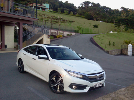 Avaliação: Com a qualidade japonesa e motor 1.5 Turbo a gasolina, versão Touring do Civic ameaça ger