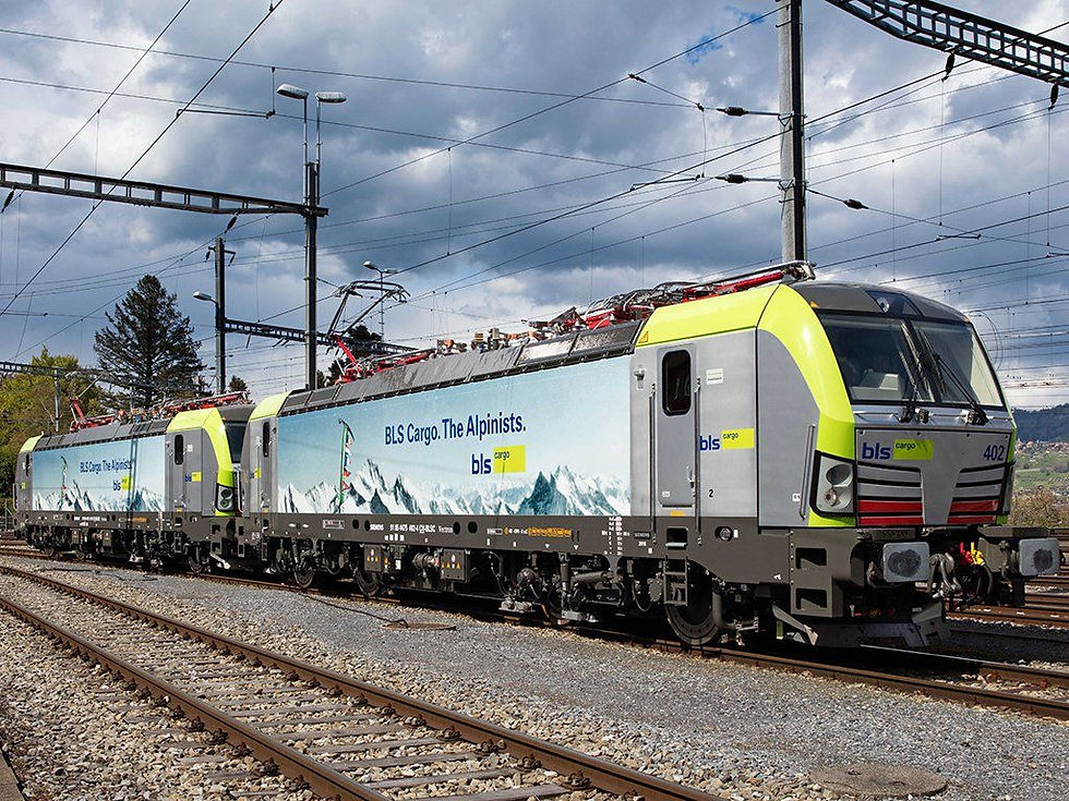A Siemens recebe pedido para mais 25 locomotivas Vectron MS destinadas a BLS Cargo da Suíça