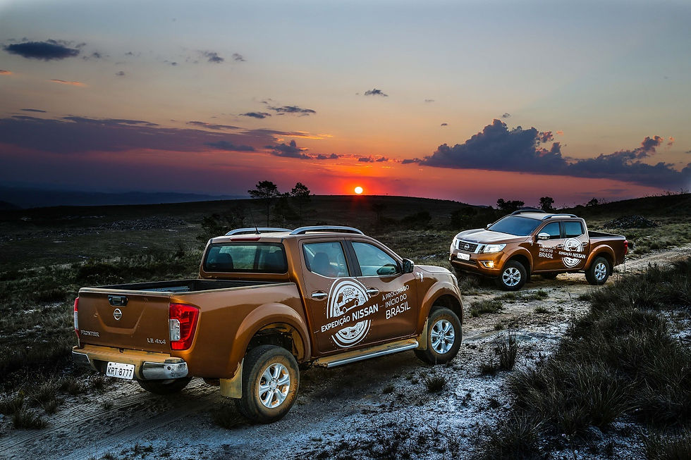 Em expedição, Nissan apoia a melhoria do acesso ao paredão de pinturas rupestres do Parque Estadual do Sumidouro