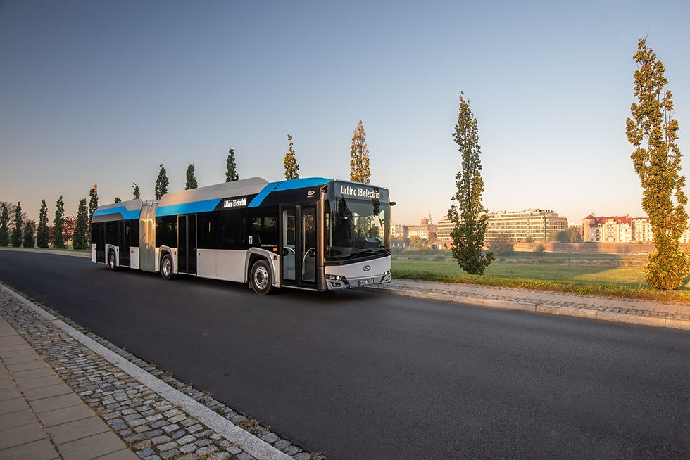 Lublin, na Polônia, adquire mais ônibus elétricos da Solaris