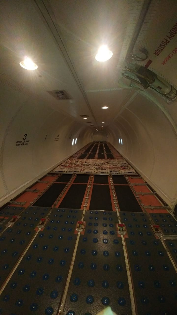 Aeronave cargueira da Azul Cargo Express é apresentada em Campinas