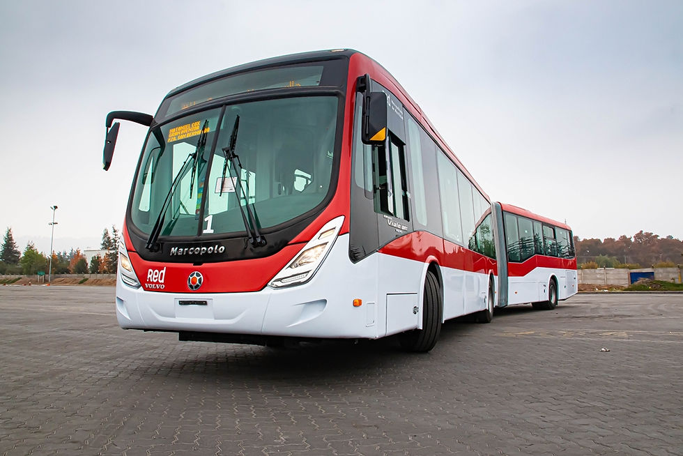 Volvo vende 200 ônibus articulados para operador de transporte de Santiago, no Chile