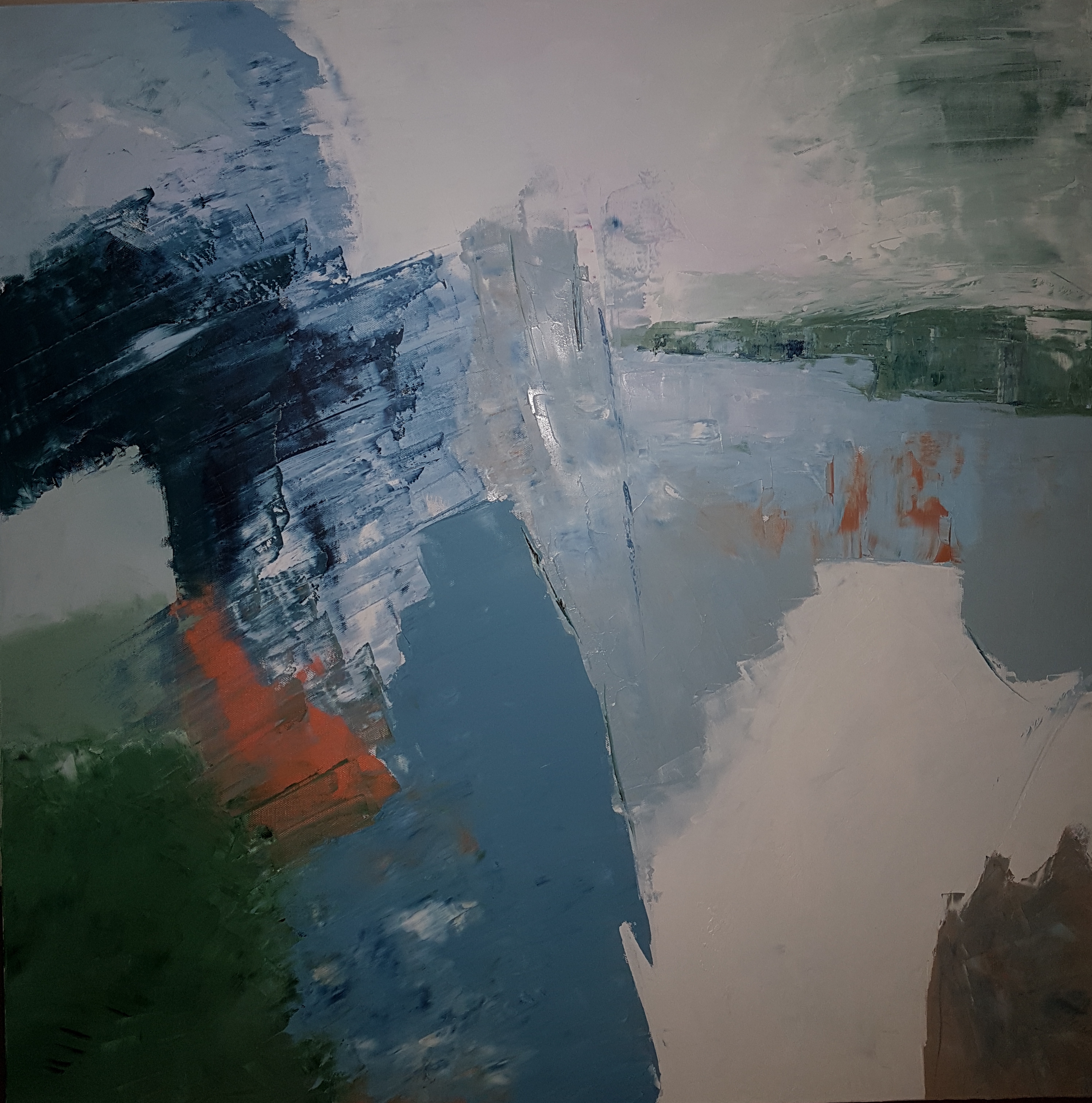 L'appel, 90x90cm