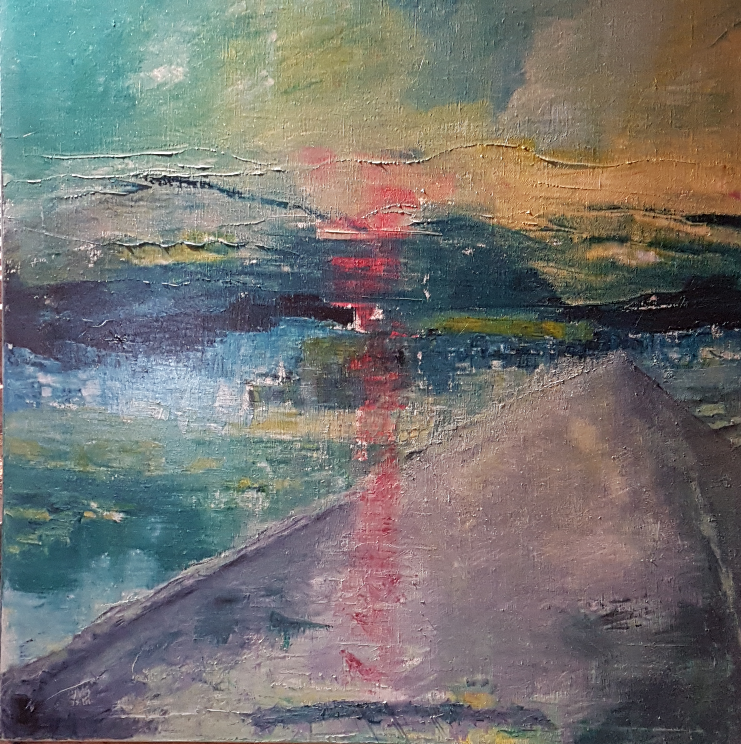 Le lien, 90x90cm