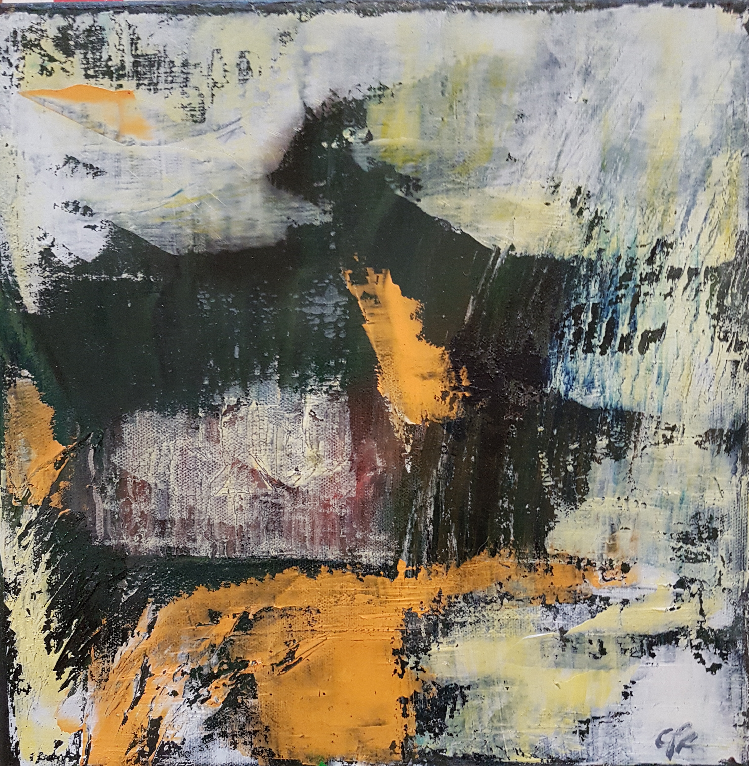 Au secours, 30x30cm