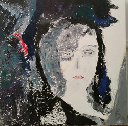 Mystérieuse, 80x80cm