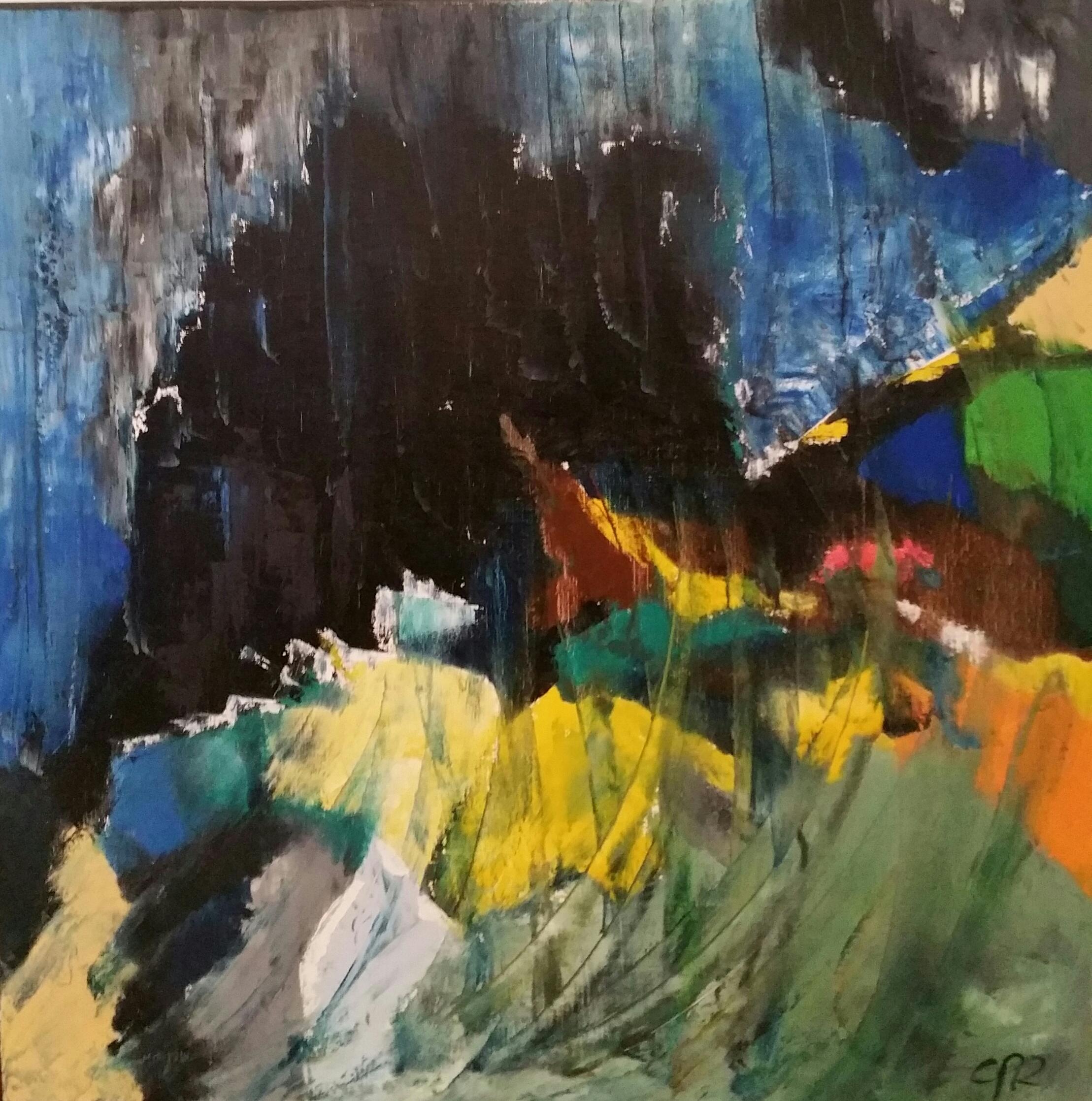 Ouragan, 80x80cm