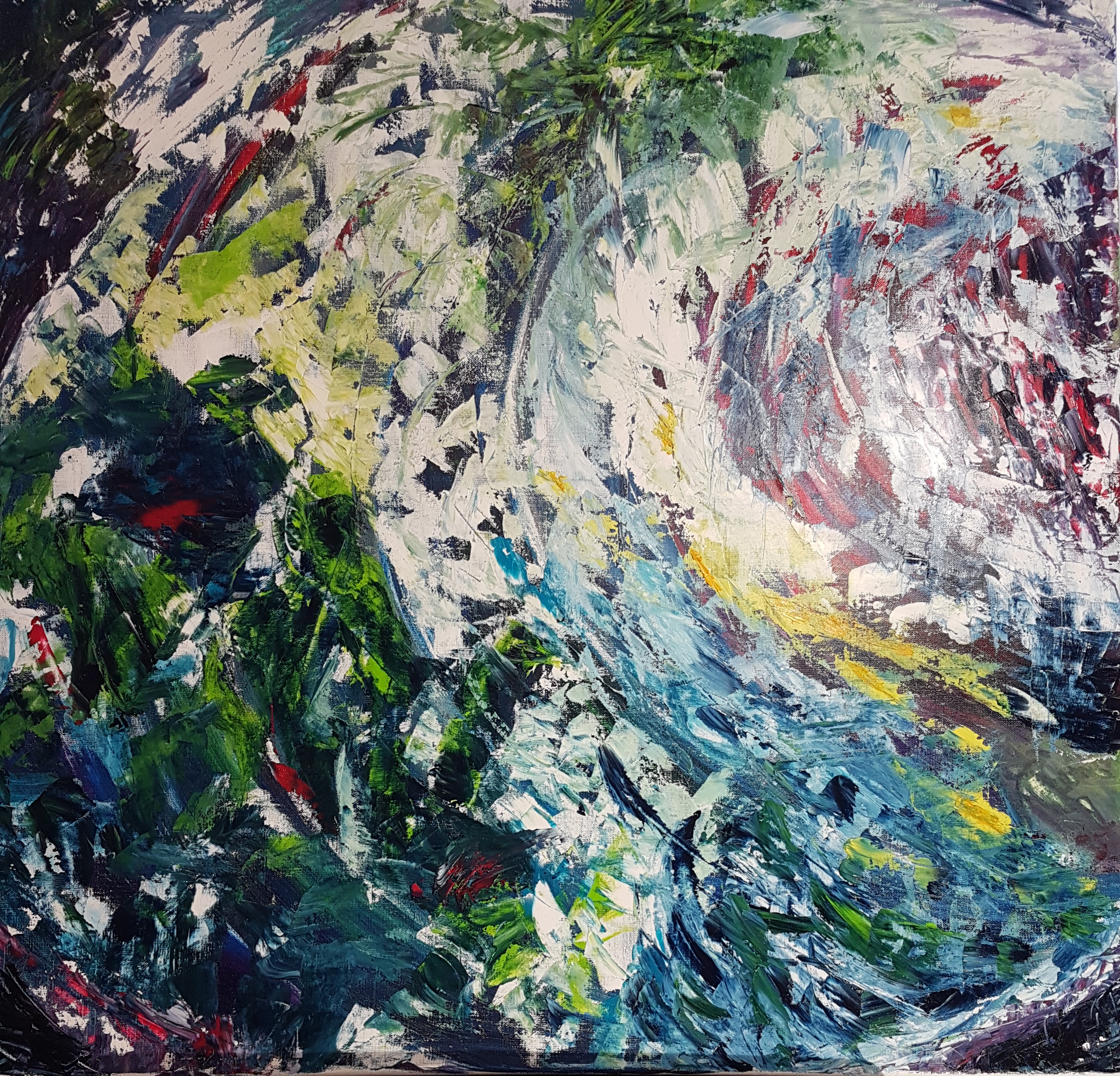 Libérée, 80x80cm