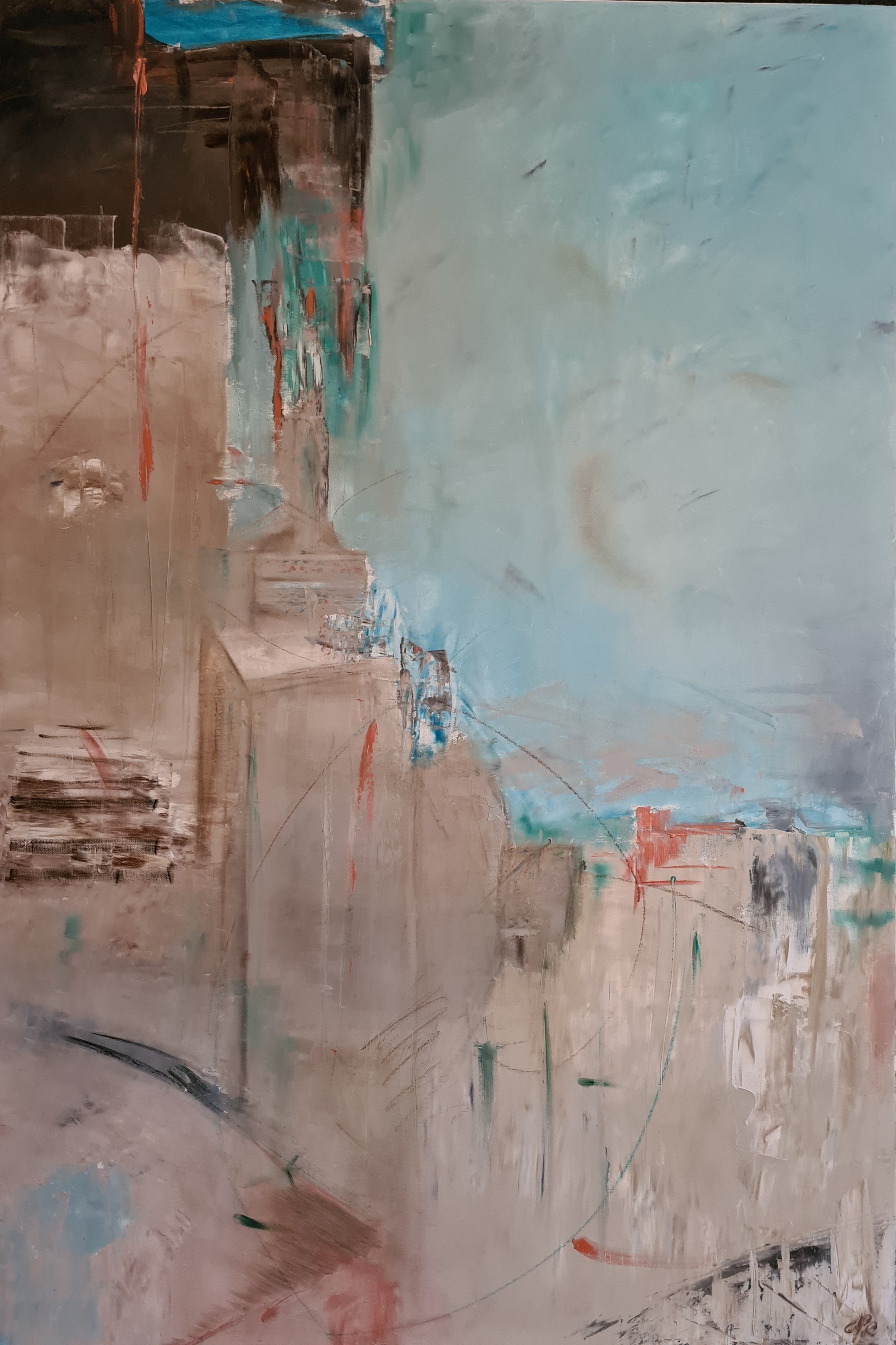 Le message, 120X80cm
