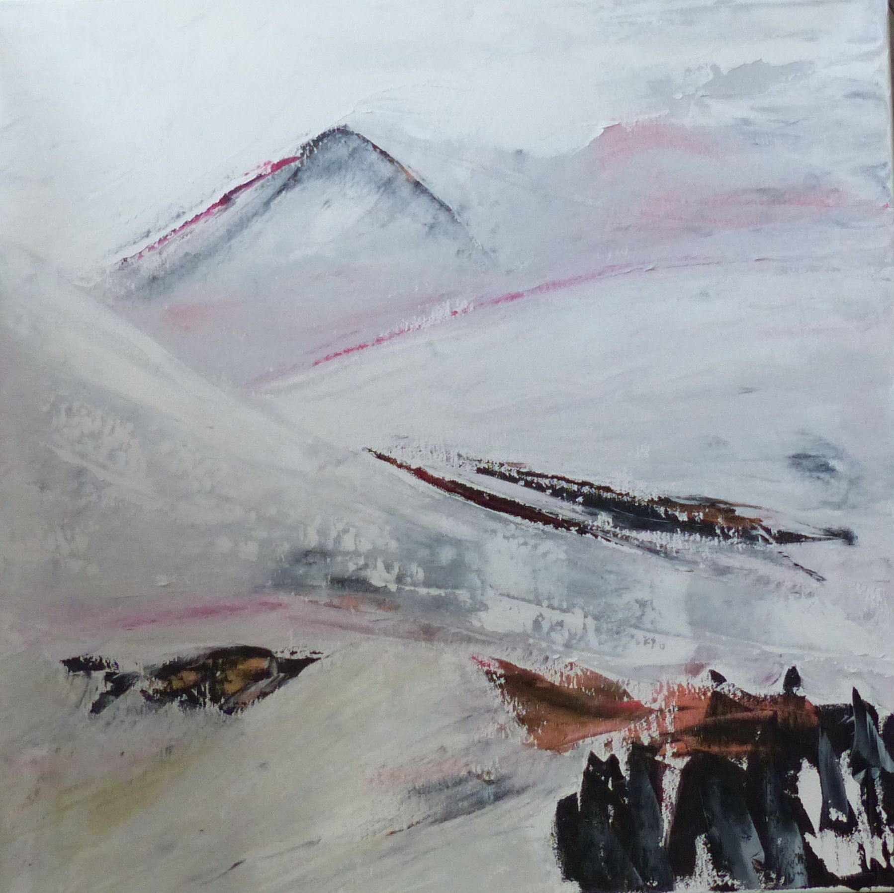 Apparition, 80x80cm