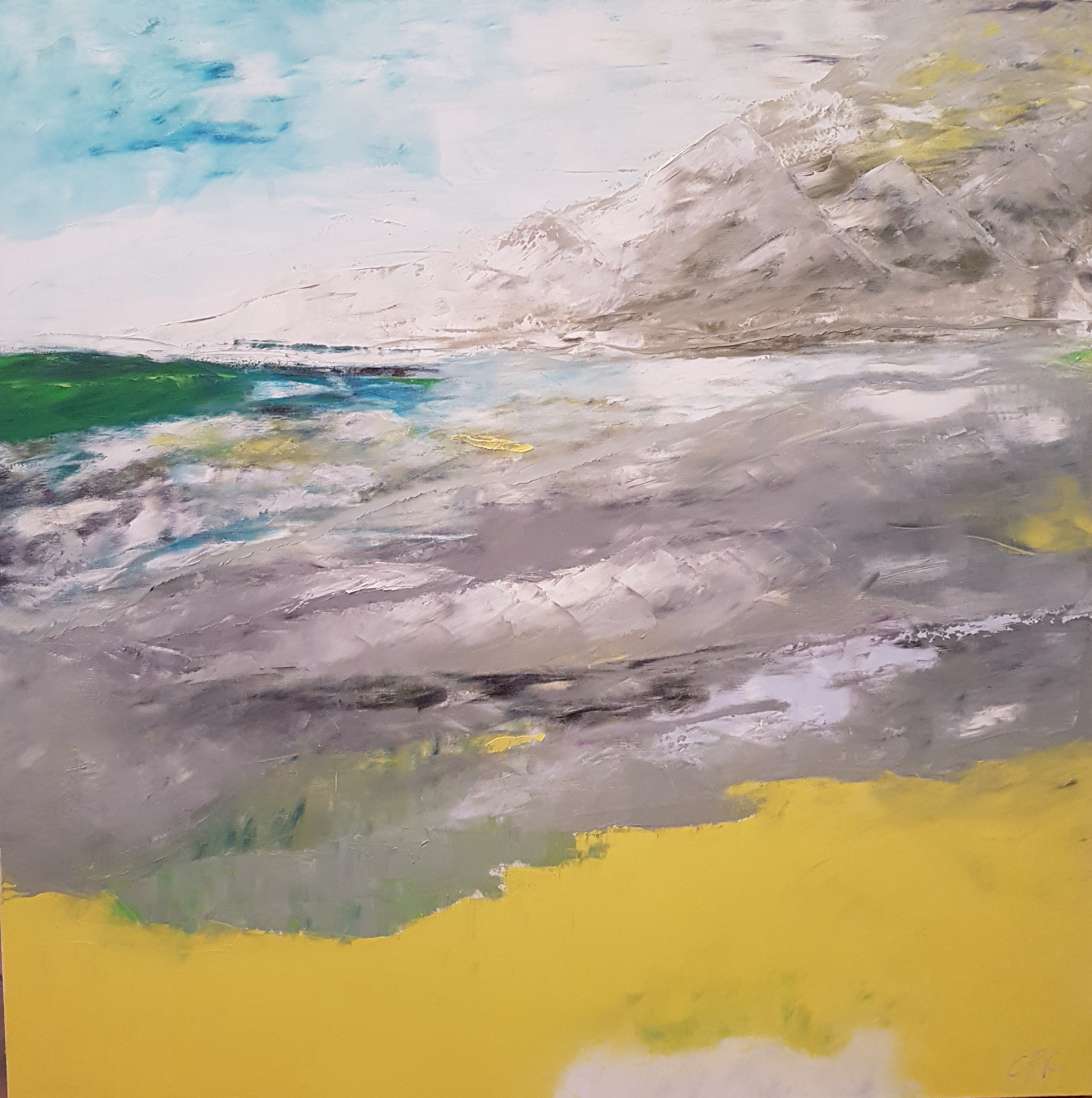 Calme, 90x90cm