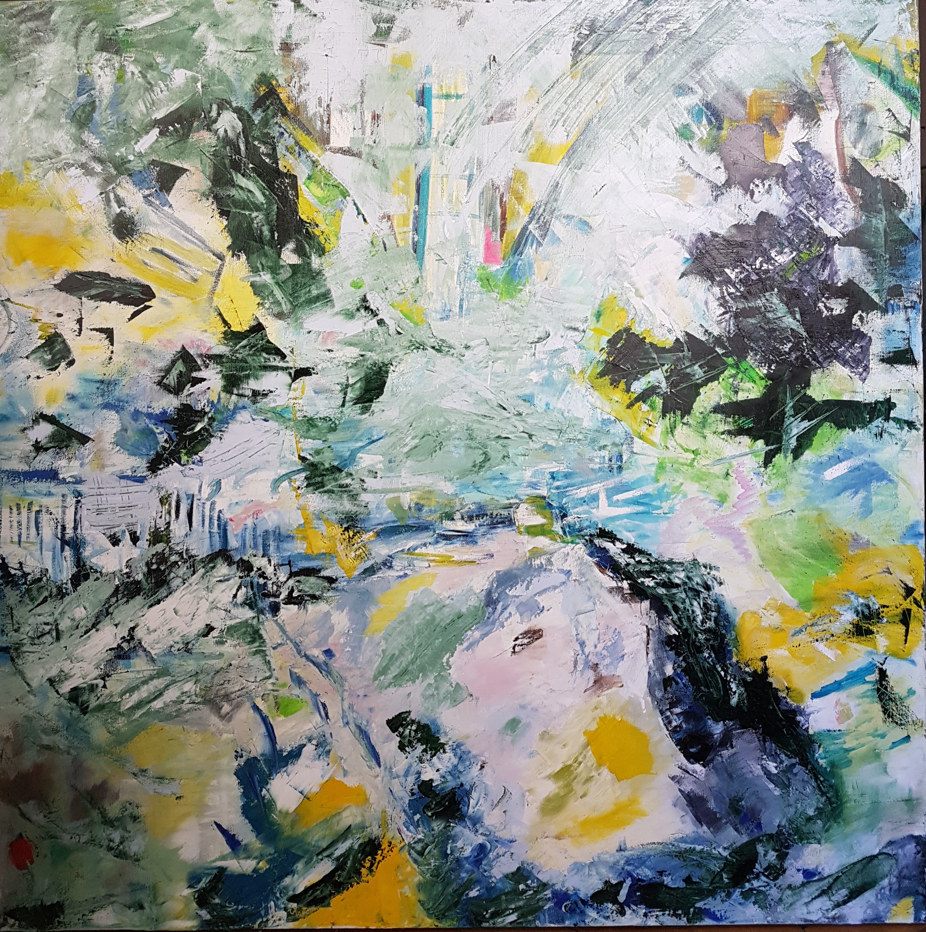 Renaissance, 100x100cm