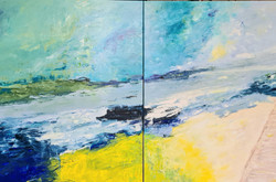 Lumière d'été, 116x89x2