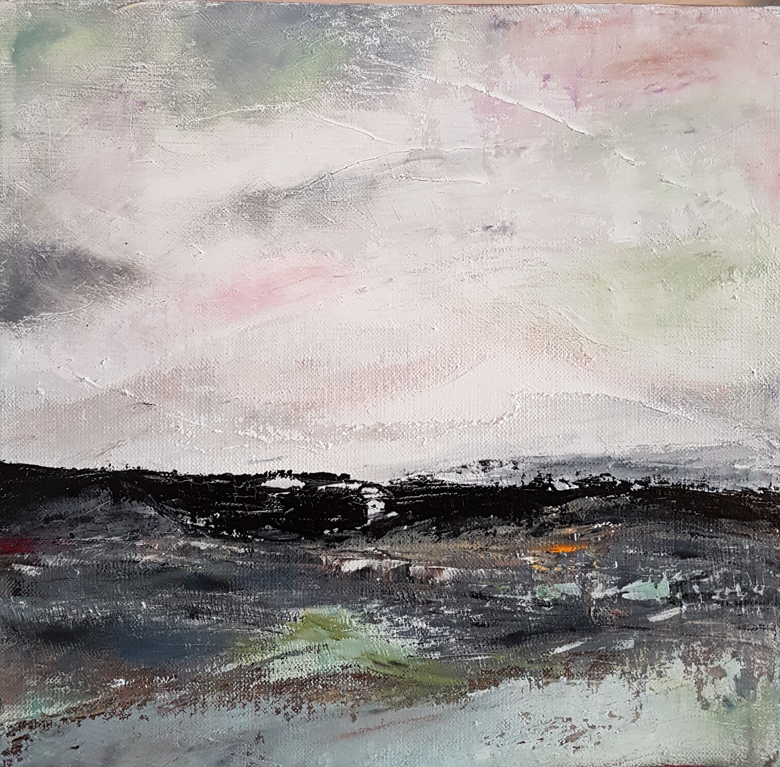 Désert, 30x30cm