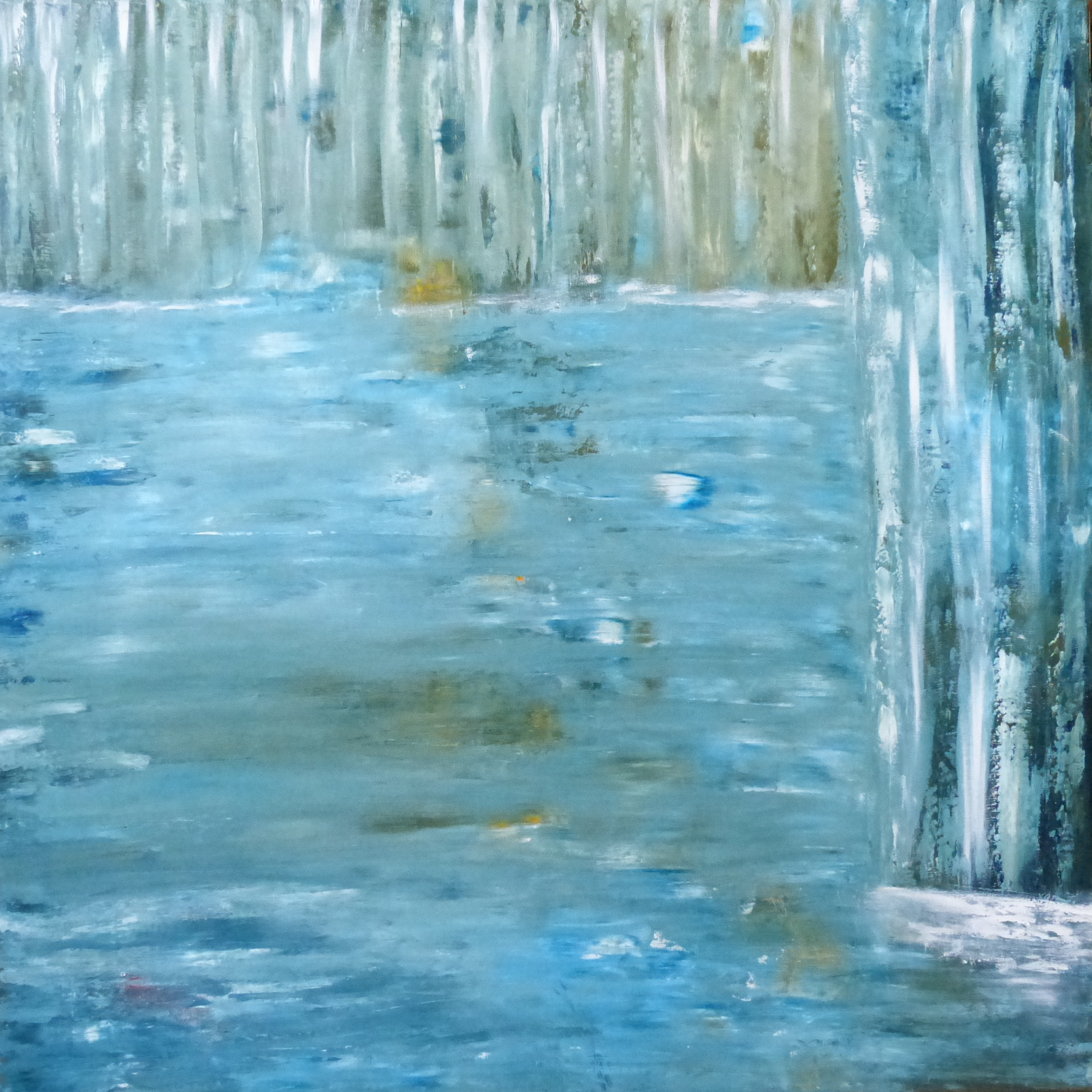 Eau éternelle, 90x90cm
