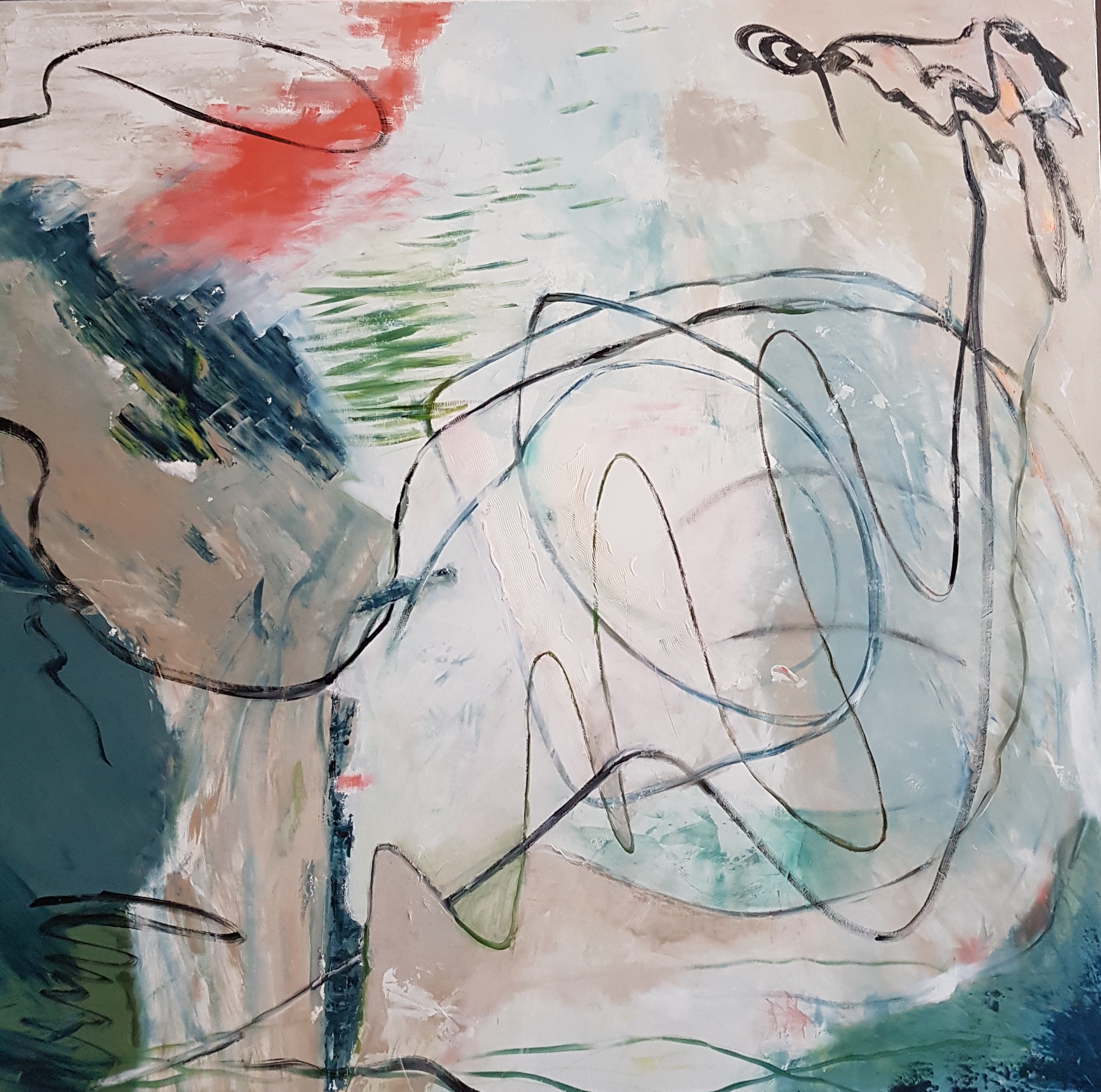 Se réinventer 100x100cm, 2020