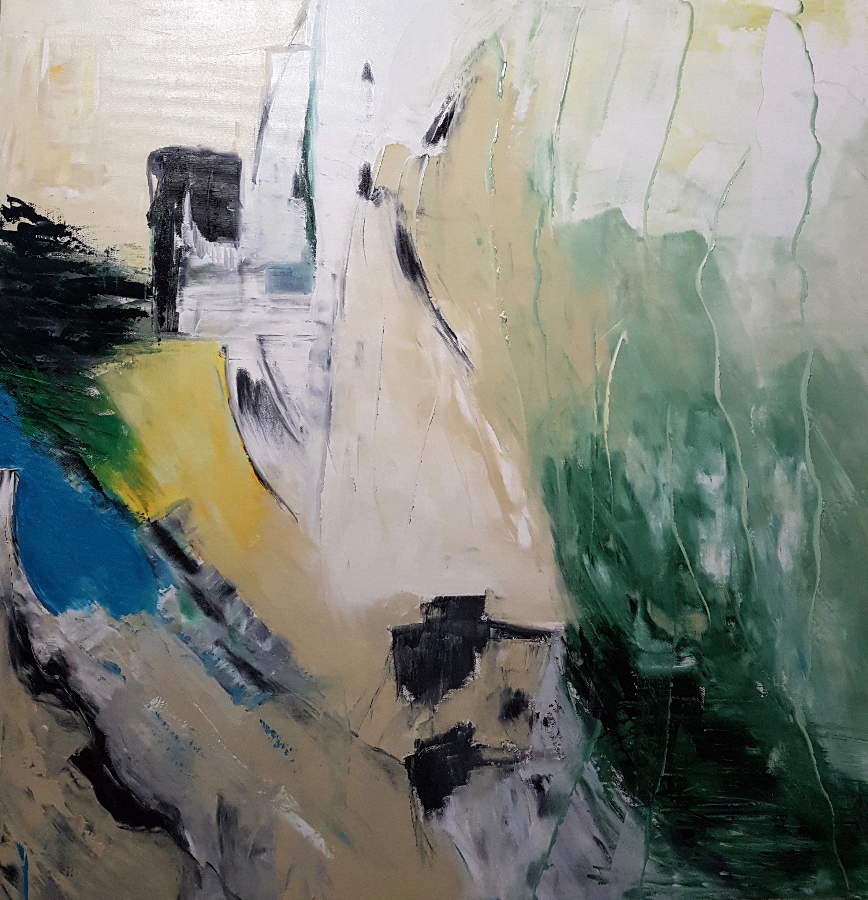 Ebranlement, 90x90cm