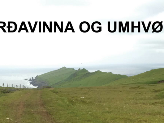 Almennur fundur um ferðavinnu og umhvørvi