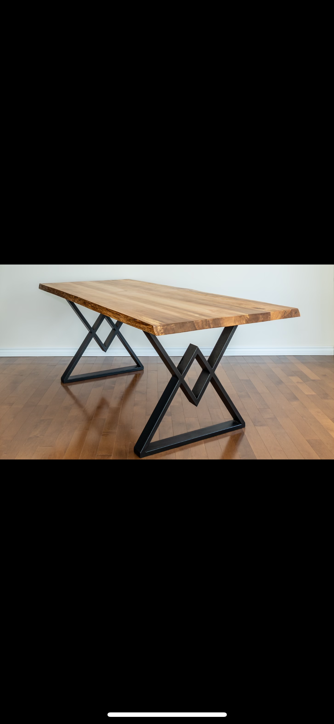 Big Leaf Maple Table